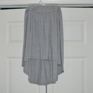 🔵 B1G1 50%OFF 🔵 Gray High-low skirt